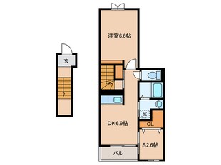 アルファコートの物件間取画像